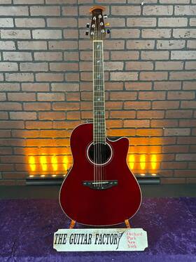 Cs24-0924-u Ovation Cs24 Celebrity Series Traditional Mid-depth Acoustic-electric Guitar
