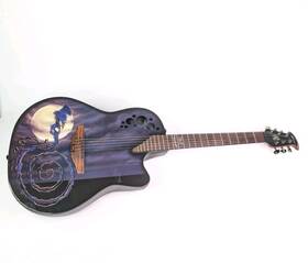 Dja34-al Ovation Demented Dj Ashba Boneyard Acoustic Electric Guitar Collection