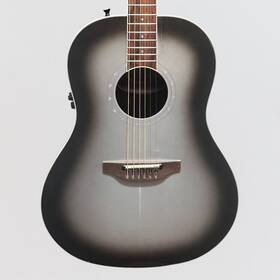 Fp22121836 Ovation 1516 Ultra Series Mid-depth Acoustic-electric Guitar - Silver Shadow