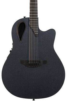 Md80-8r-g Ovation Adamas Mid-depth Acoustic-electric Guitar - Blue