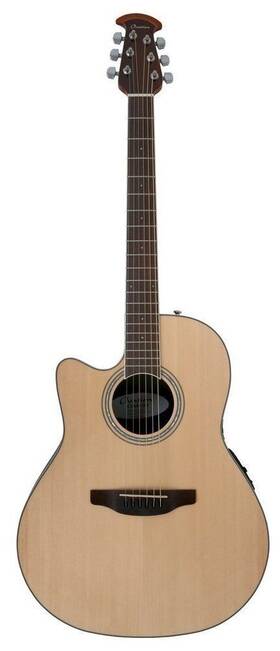 Ov531.121 Ovation .ov531.121 Celebrity Left-handed Acoustic-electric Guitar Cs24l-4 Natural Finish