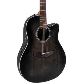 Ov531.228 Ovation .ov531.228 Cs24p Celebrity Traditional Plus Mid-depth A/e Guitar Trans Bb Flame