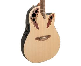 Ov573.580 Ovation .ov573.580 Usa Elite Deep Cutaway Acoustic-electric Guitar - Natural