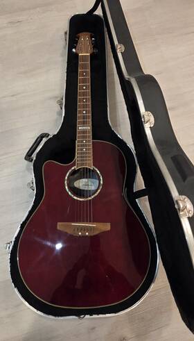 Slcc-147 Ovation Left-handed Celebrity Limited Edition Hard Case