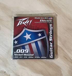 Peavey 014367112627 Nickel-wound Balanced 9s .009 Guitar Strings