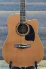 Pf17ece-lg Ibanez Cutaway Dreadnought Natural Low Gloss Acoustic Guitar 4515276641698