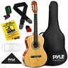 Pgacls82lft Pyle Left Handed Size Classical Acoustic Guitar Kit