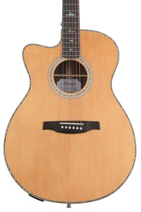 112912 Prs Na Se A60 Angelus Left-handed Acoustic-electric Guitar - Natural