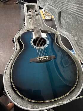 Ae60 Prs 197881012595 Limited Run Se Angelus A/e Guitar Cobalt Blue Ob