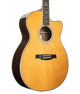 Acoustic5177 Prs Pre-owned Angelus A60e Acoustic-electric Guitar - Natural