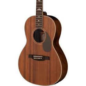 106997 Prs Se P20e Parlor All-mahogany Fishman Gt1 Pickup Satin Finish A E Guitar