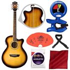 Ps-ea15atb-a-u Photo Savings Washburn Festival Series Acoustic Guitar With 096259931493