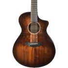 Pscn04xcemymy 2 Breedlove Pursuit Exotic Concert Myrtlewood Guitar 875934009234