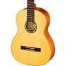 R121l Ortega Family Series Classical Guitar Satin Natural 840553065343