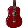 R121snwr Ortega Family Series Slim Neck Classical Guitar Transparent 840553023053