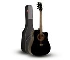 Ra090blkbag Rogue Dreadnought Cutaway Guitar Black Runner Gig Bag