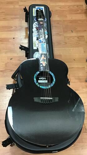 Jm1000ln2 Rainsong Ma3 Left Handed Acoustic/electric Guitar With Hard Case