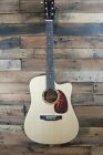 Rd-g6-cfe5 Recording King Solid Top Dreadnought Acoustic Electric Guitar