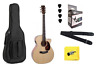 Rga-g6cfe5-bundle Recording King Solid Top Grand Auditorium Acoustic Elec 709081383155