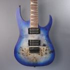 Rgr621dpb Ibanez Used Blue Lagoon Burst Flat