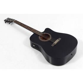 Ra-090 Rogue 197881260774 Dreadnought Cutaway Acoustic-electric Guitar Black Ob