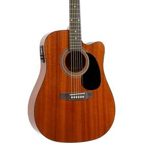 So-069-ra090d-cema Rogue Ra-090 Dreadnought Cutaway Acoustic-electric Guitar Mahogany