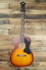 Ros-9-fe5-ts Recording King Solid Top Acoustic Electric Guitar