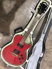 Rr150 Washburn Sammy Hagar Red Rocker Quilted Maple Hard Case Fishman