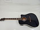 S41-8310rbk Rango Guitars Studio Rich Black Acoustic Electric Guitar