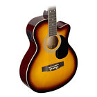 Sa20acesnb Stagg Acoustic Electric Guitar Sunburst
