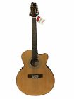 Sa40jucfi12nat Stagg 12 Strings Jumbo