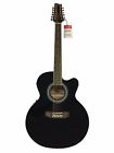 Sa40jucfibk12 Stagg Jumbo 12 String