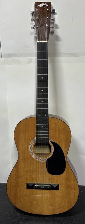 P434 Samick Vtg Phantom Acoustic Guitar Model Korea Made 1980s Relic Jam Folk
