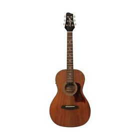 Sawtooth Mahogany Series Solid Top Acoustic-electric Parlor Guitar