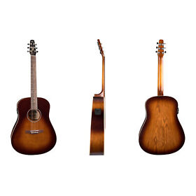 051991 Seagull S6 Original Presys Ii Acoustic Electric Guitar Burnt Umber