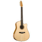 Seagull Artist Cameo Cutaway Element Acoustic-electric Guitar Natural W Case 623501041565