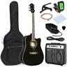 Sky5050 Best Choice Products Acoustic Electric Cutaway Guitar Set 711181632767
