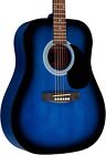 So-069-ra100d-bl Rogue Ra-100d Dreadnought Acoustic 656238022637