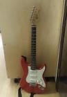 Squier Bullet By Fender Electric Guitar Red And White