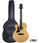 St-mpl-aejc-12-lh-kit-3 Sawtooth Solid Spruce Top Jumbo Cutaway String Acoustic 811513009127