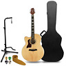 St-mpl-aejc-lh-kit-2 Sawtooth Maple Series Cutaway Jumbo Guitar With 696599133245