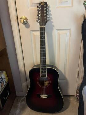 Bg160e Sx Custom Electric/acoustic Guitar
