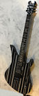 Synyster-std-blk-slv Schecter Synyster Gates Standard Electric Guitar Gloss Black 839212007756