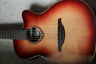 T100asce Lag Tramontane Slim Cutaway Guitar Brown Shadow