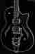 T3-b-tbk Taylor T3 W Bigsby Black 154