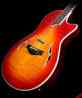 T5-s1 Guitar Maple Flame Acoustic-electric Sunburst Used Cherry 2005 Taylor