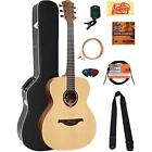 T70a T70acombopro Lag Guitars Acoustic Tramontane Auditorium Bundle Hard Case 660845716797