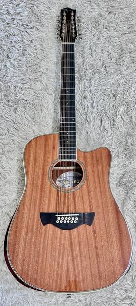 Tagima 810006057294 Sierrena Xii Eq Nt Acou-elec 12 String Guitar Natural Gloss - B Stock