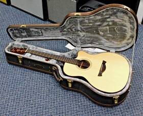 Cf1000 Tagima 2022 Series Cafe Acoustic-electric Cutaway Guitar With Case Nice