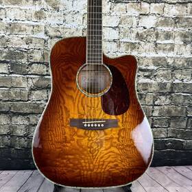 Eg333c-ltd Takamine 050427050427 Dreadnought Acoustic-electric Guitar - Used